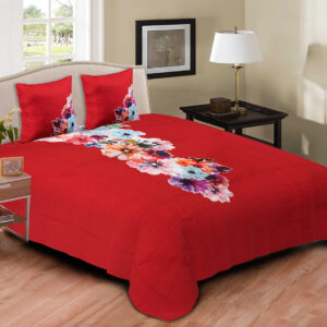 Alaqua Beige Emb. Faux Silk Bedspread