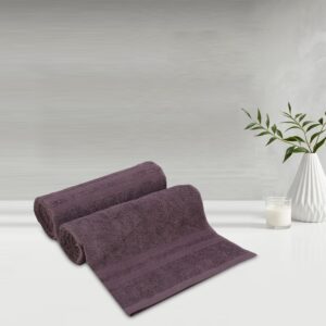 Lush & Beyond | 100% Cotton Bath Towel | Set of 1 | 500 GSM | Premium, Super-Soft, Absorbent & Odor Resistant | 56 x 26 Inches