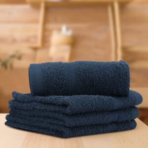Lush & Beyond | 100% Cotton Face Towel | Set of 2 | 500 GSM | Premium, Super-Soft, Absorbent & Odor Resistant | 56 x 26 Inches