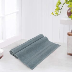 Lush & Beyond | 100% Cotton Hand Towel | Set of 2 | 500 GSM | Premium, Super-Soft, Absorbent & Odor Resistant | 14 x 26 Inches